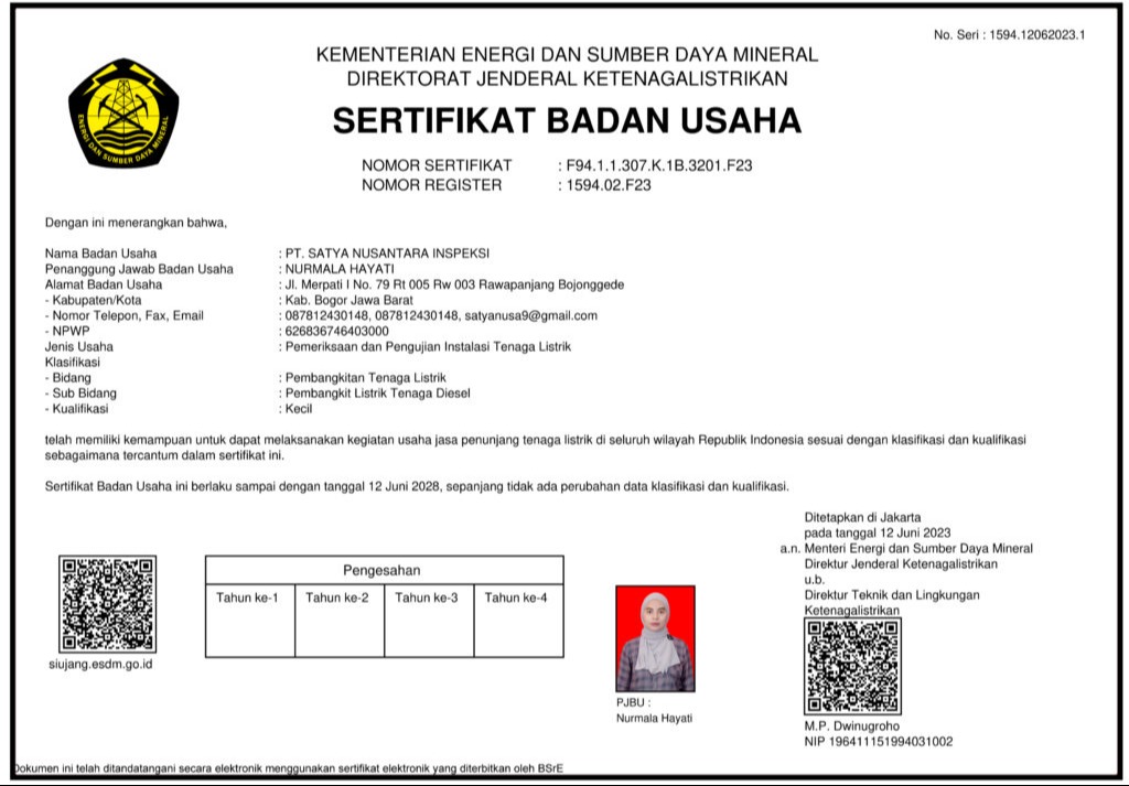 SBU PEMBANGKIT LISTRIK TENAGA DIESEL